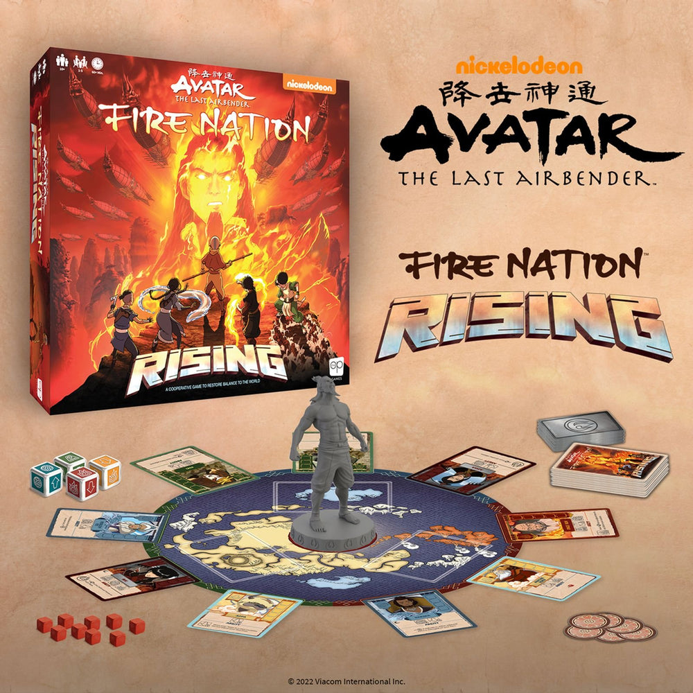 Avatar The Last Airbender Fire Nation Rising Solo Gameplay Review   BoardGameGeek